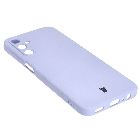 Etui Bizon Case Silicone Sq do Galaxy A15 4G/5G, jasnofioletowe