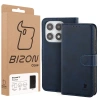 Etui z klapką Bizon Case Pocket do Xiaomi 17, granatowe