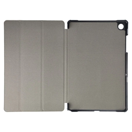 Etui z klapką Bizon Case Tab Croc do Galaxy Tab A11 Plus / A9 Plus, ciemnozielone