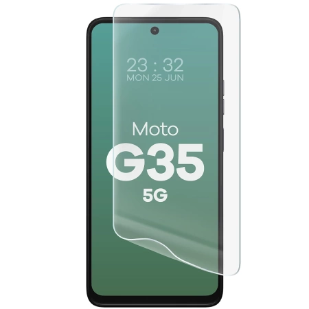 Folia hydrożelowa na ekran Bizon Glass Hydrogel Front Duo do Motorola Moto G35 5G, 2 sztuki