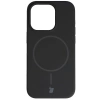 Silikonowe etui z pierścieniem magnetycznym Bizon Soft Case Magnetic do iPhone 14 Pro, czarne