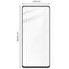 Szkło hartowane Bizon Glass Edge - 2 sztuki + ochrona na obiektyw, Xiaomi Poco F3, czarne