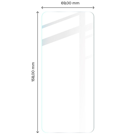 Szkło hartowane Bizon Glass Clear - 3 szt. + obiektyw, Realme 9i