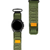 Sportowy pasek do zegarka Bizon Strap Watch Adventure do Galaxy Watch 22mm, khaki