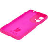 Silikonowe etui Bizon Soft Case do Motorola Moto G24 / G24 Power, neonowo-różowe