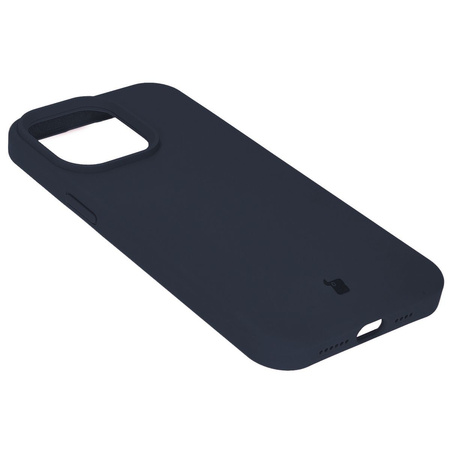 Etui silikonowe Bizon Soft Case do iPhone 14 Pro Max, ciemnoniebieskie