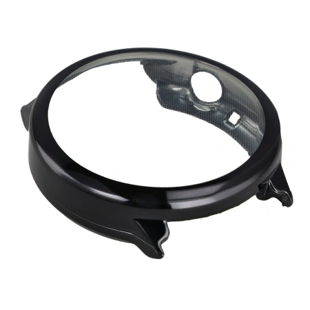 Etui z osłoną ekranu Bizon Case Watch Felipe do Garmin Venu 4 45 mm, czarne