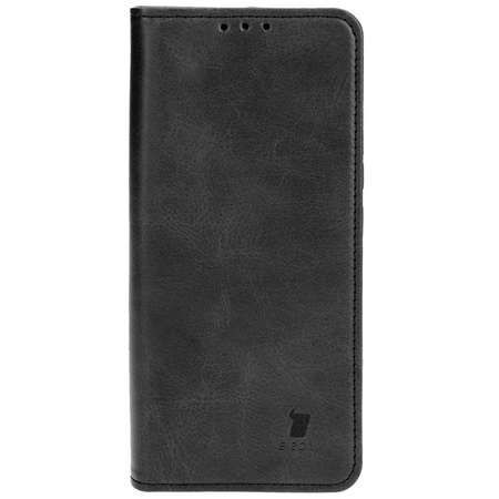 Etui z klapką Bizon Case Pocket Pro do Xiaomi Redmi Note 13 Pro+ 5G, czarne