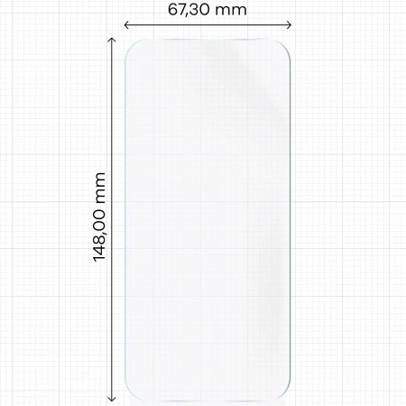 Folia hydrożelowa na ekran Bizon Glass Hydrogel Front Duo do Vivo X200 FE, 2 sztuki