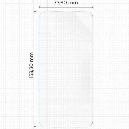Folia hydrożelowa na ekran Bizon Glass Hydrogel Front Duo do Realme 14 Pro Plus 5G, 2 sztuki