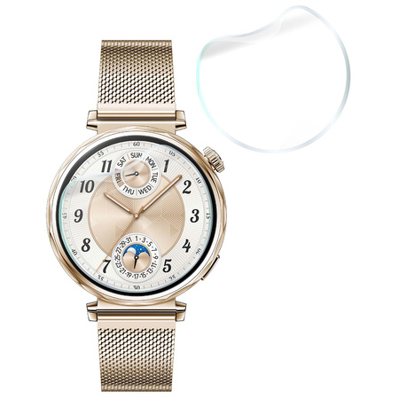 Folia hydrożelowa na ekran Bizon Glass Watch Hydrogel Duo do Huawei Watch GT 5 (41mm), 2 sztuki