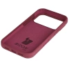 Silikonowe etui Bizon Soft Case do iPhone 17 Pro, ciemnofioletowe
