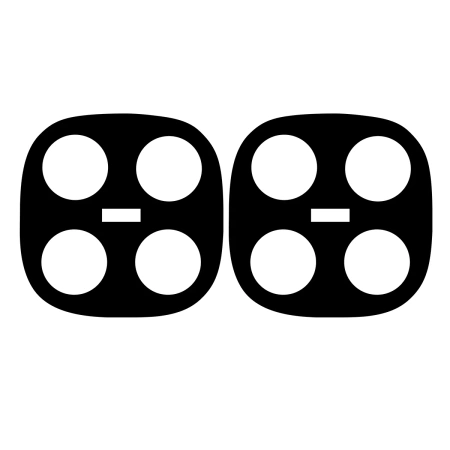 Szkło na aparat Bizon Glass Lens do Xiaomi Redmi Note 15 Pro 5G / 15 Pro Plus 5G / Poco M8 Pro 5G, 2 sztuki