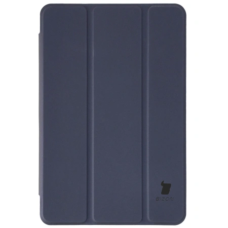 Etui z klapką Bizon Case Tab Clear Matt do Galaxy Tab A11 / A9, granatowe
