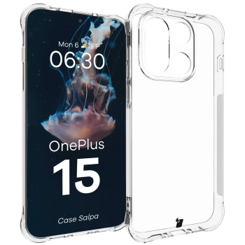 Elastyczne etui Bizon Case Salpa do OnePlus 15, przezroczyste