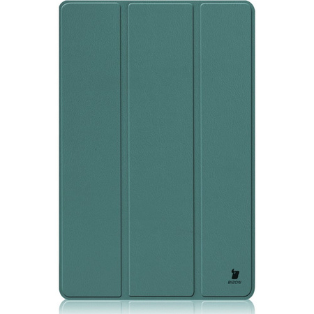 Etui Bizon Case Tab Croc do Xiaomi Pad 5 / 5 Pro 11.0, ciemnozielone