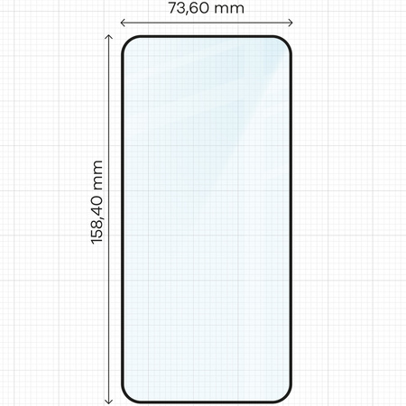 Szkło hartowane Bizon Glass Edge 2 do Galaxy S24 FE 5G/ A36 5G / A56 5G, czarna ramka