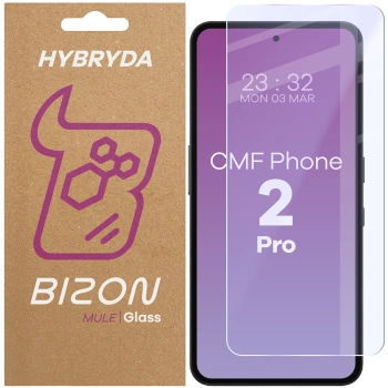 Elastyczne szkło hybrydowe Bizon Glass Mule do Nothing CMF Phone 2 Pro