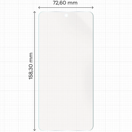Folia matowa Bizon Glass Film Sun Duo do Realme GT 7T, 2 sztuki