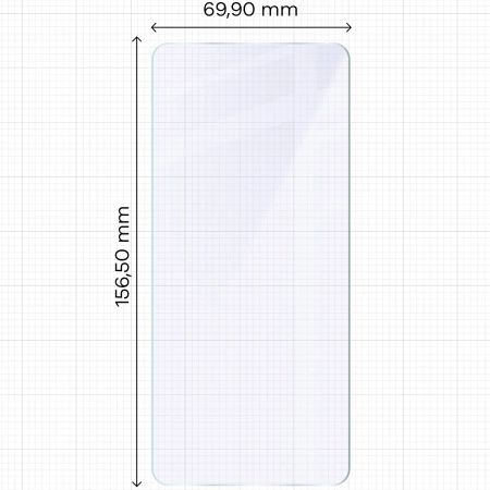 Elastyczne szkło hybrydowe Bizon Glass Mule do Motorola Edge 60 Pro
