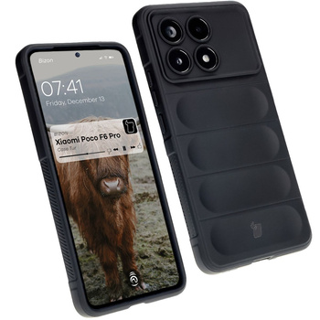 Pancerne etui Bizon Case Tur do Xiaomi Poco F6 Pro, czarne