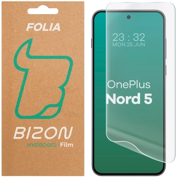 Folia hydrożelowa na ekran Bizon Glass Hydrogel Front do OnePlus Nord 5, 1 sztuka