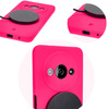 Etui silikonowe Bizon Soft Case do Xiaomi Redmi A3 4G, neonowo-różowe