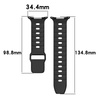 Silikonowy pasek Bizon Strap Watch Silicone G do Galaxy Watch Ultra 2 / 1, czarny