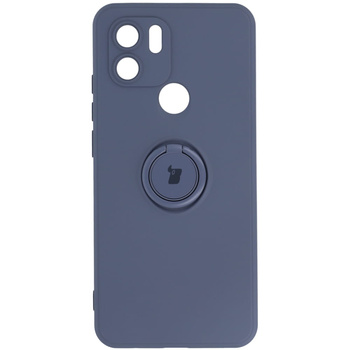 Etui Bizon Case Silicone Ring do Redmi A1, szare