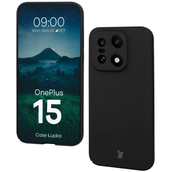 Etui Bizon Case Łupka do OnePlus 15, czarne
