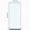 Szkło hartowane Bizon Glass Edge Duo do Galaxy XCover 7 Pro / 6 Pro, czarna ramka, 2 sztuki