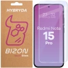Elastyczne szkło hybrydowe Bizon Glass Mule do Xiaomi Redmi Note 15 Pro 4G / 5G