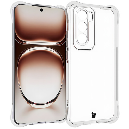 Elastyczne etui Bizon Case Salpa do Oppo Reno 12 Pro, przezroczyste