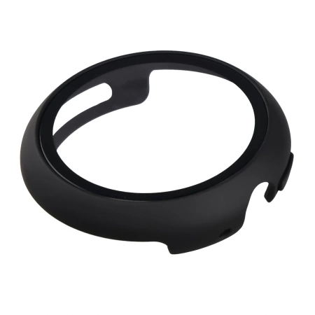 Etui ze szkłem do zegarka Bizon Case+Glass Watch do Google Pixel Watch 4 41 mm, matowe czarne