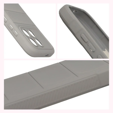 Pancerne etui Bizon Case Tur do Xiaomi POCO F8 Pro, jasnoszare