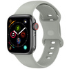 Pasek Bizon Strap Watch Silicone S do Apple Watch 44/45/46/49 mm, jasnoszary