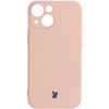 Etui Bizon Case Silicone do iPhone 13 Mini, jasnoróżowe