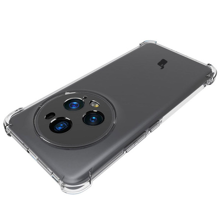 Elastyczne etui Bizon Case Salpa do Honor Magic5 Pro, przezroczyste