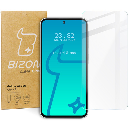 Szkło hartowane Bizon Glass Clear 2 do Galaxy A35 5G