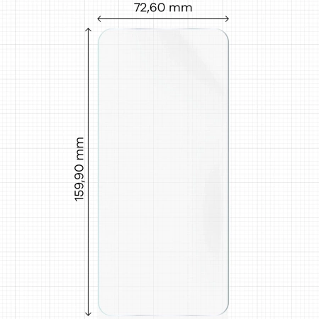 Folia hydrożelowa na ekran Bizon Glass Hydrogel Front do Realme C71 4G, 1 sztuka