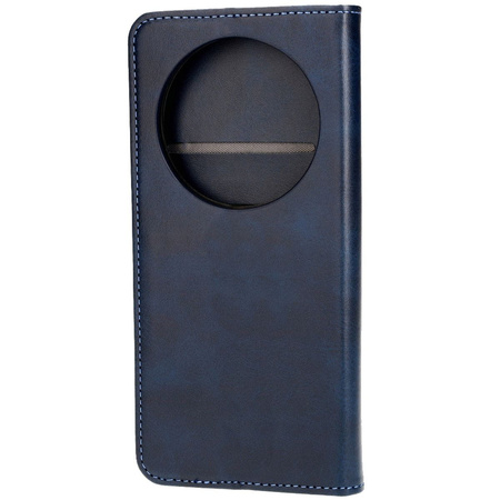 Etui z klapką Bizon Case Pocket Pro do Realme 12 Pro / 12 Pro+, granatowe