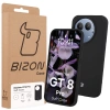 Silikonowe etui Bizon Soft Case do Realme GT 8 Pro, czarne