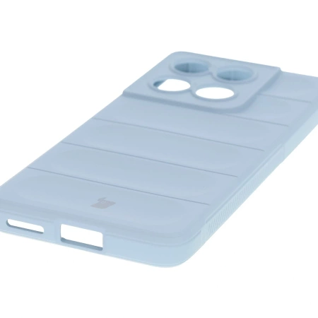 Pancerne etui Bizon Case Tur do Motorola Edge 60 / 60 Fusion, jasnoniebieskie