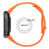 Pasek Bizon Strap Watch Dots do Xiaomi Redmi Watch 3, pomarańczowy