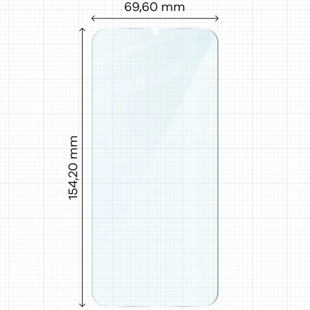 Szkło hartowane Bizon Glass Clear Duo do Galaxy A15 4G/5G / A25 5G / M15 5G, 2 sztuki