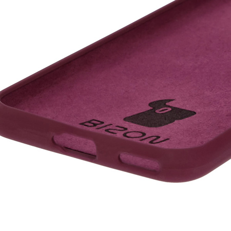 Silikonowe etui Bizon Soft Case do Honor 200, ciemnofioletowe