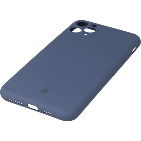 Etui Bizon Case Silicone do iPhone 11 Pro Max, szare