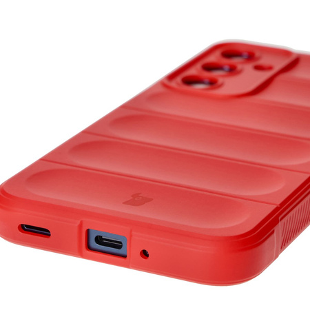 Pancerne etui Bizon Case Tur do Galaxy M35 5G, czerwone