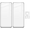 2x Szkło + szybka na aparat Bizon Edge Pack do Realme GT Neo 3