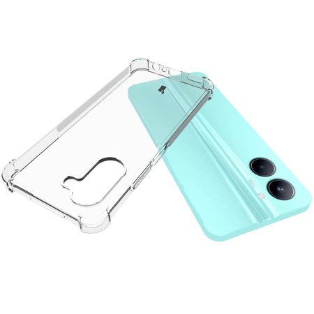 Etui + 2x szkło Bizon Case Clear Pack do Realme C33, przezroczyste